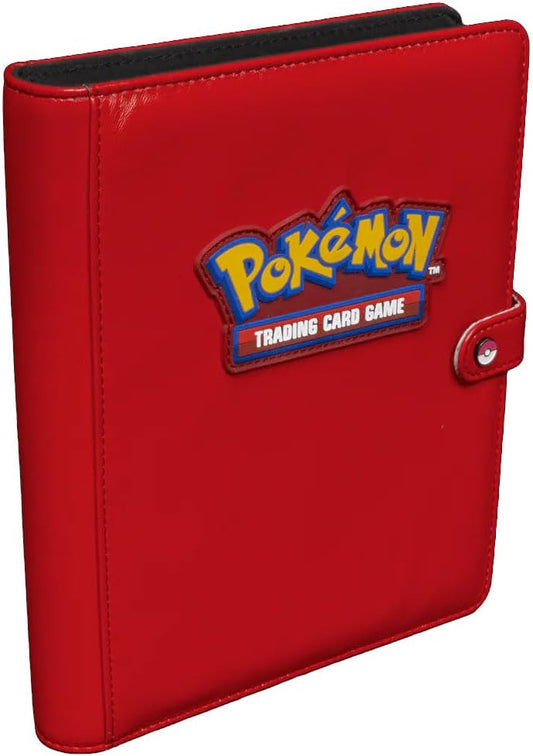 Ultra Pro - Premium Red Snap 4 Pocket Binder