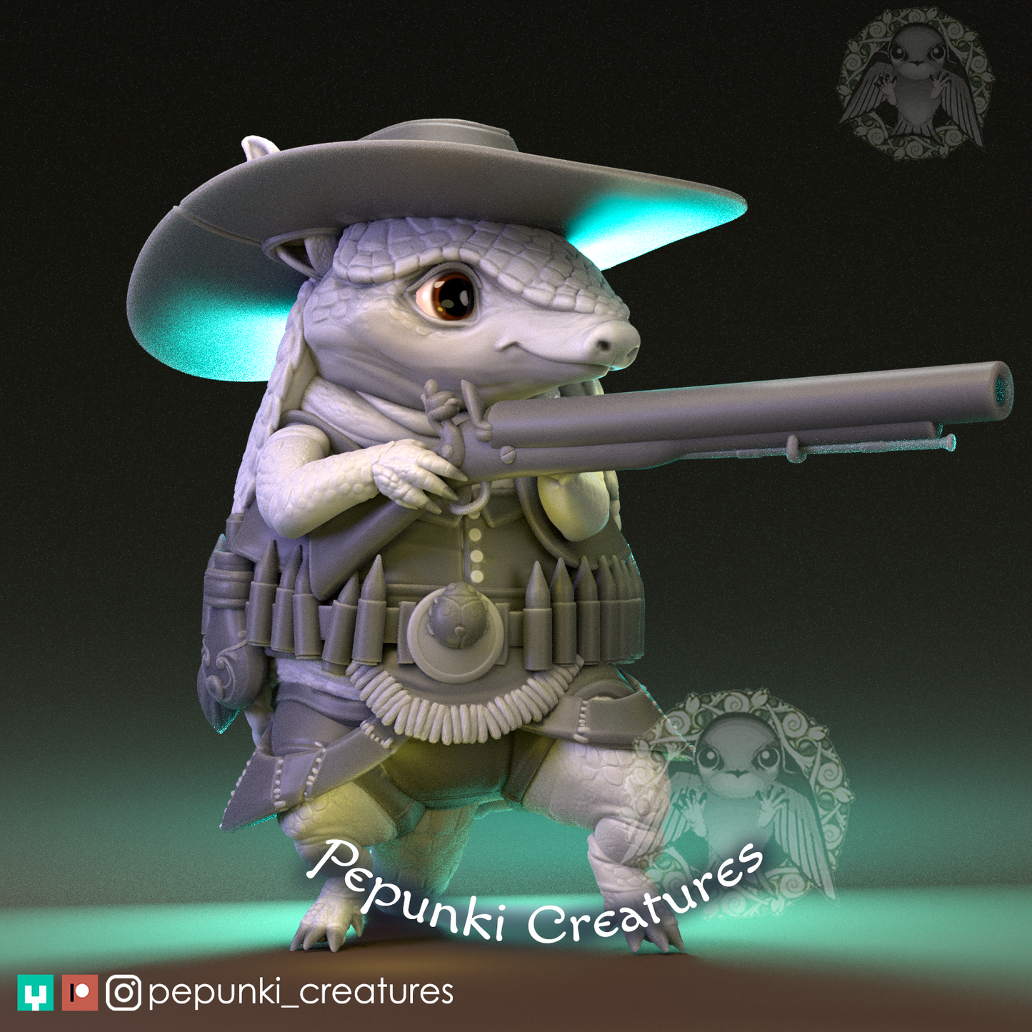 Armadillo Sharp Shooter