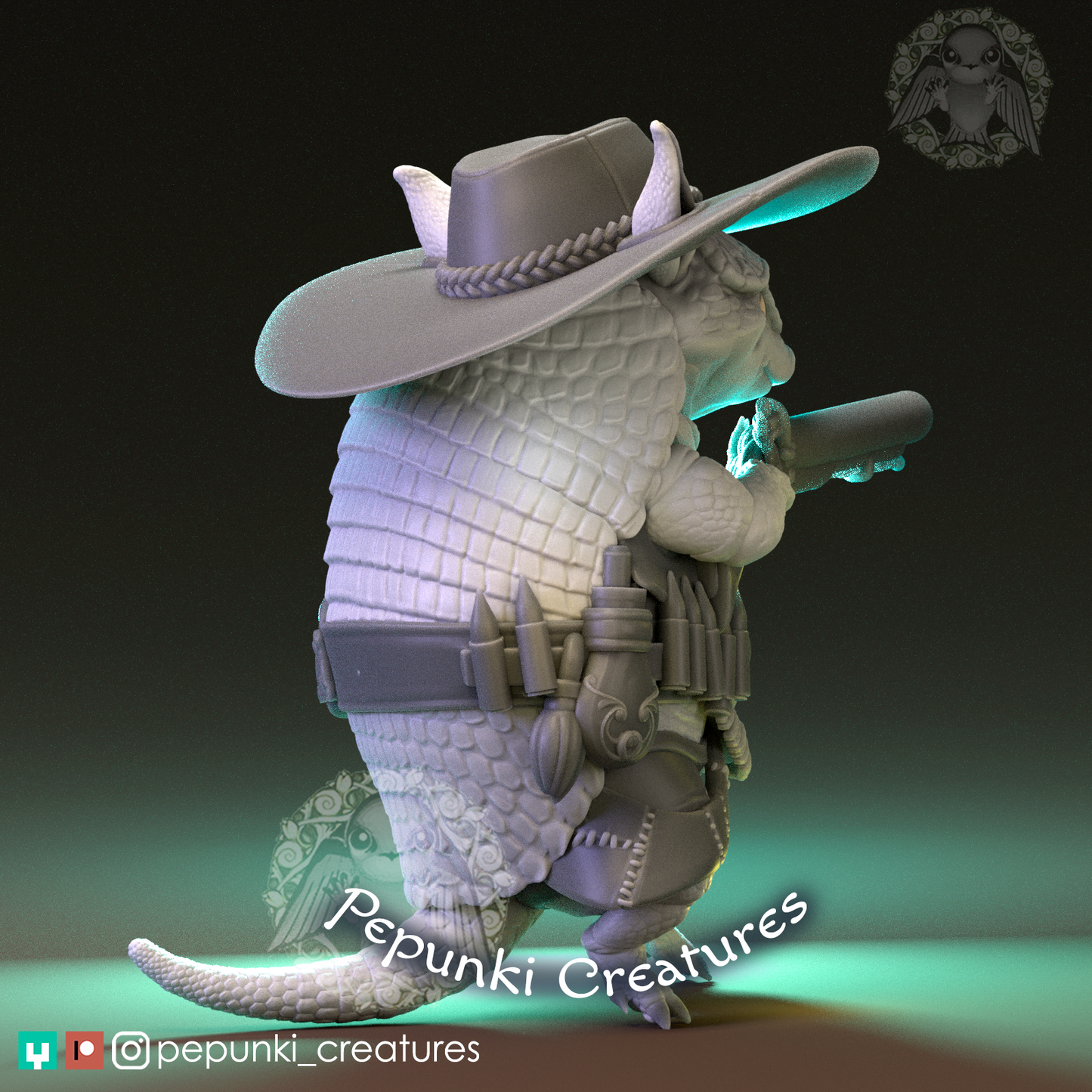 Armadillo Sharp Shooter