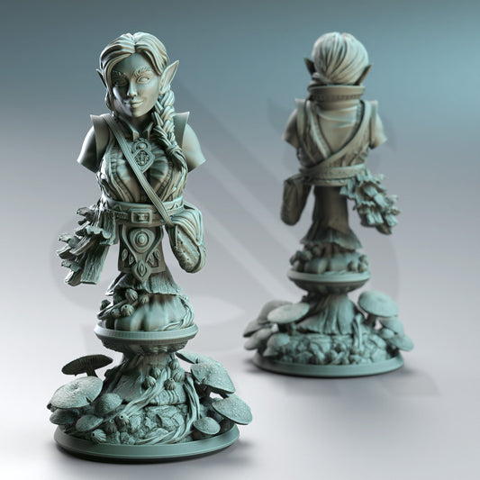 Cordelia the Homestead Hermit – Halfling Druid (Bust)