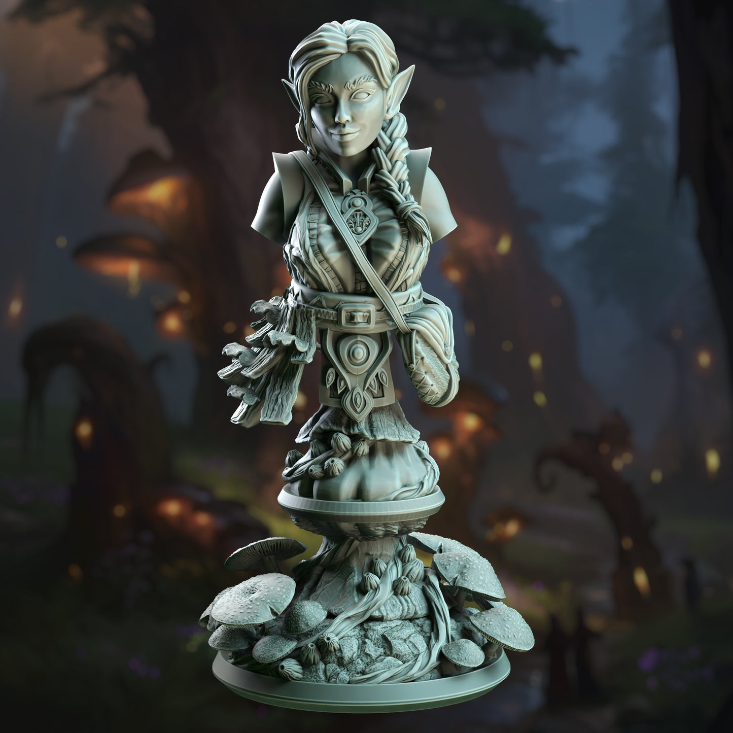 Cordelia the Homestead Hermit – Halfling Druid (Bust)