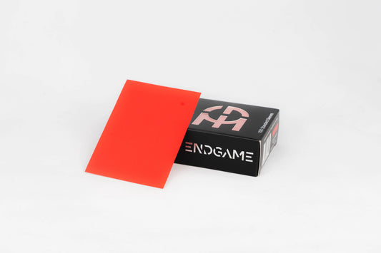 ENDGAME: GENESIS Standard Size Sleeves - Poppy Red