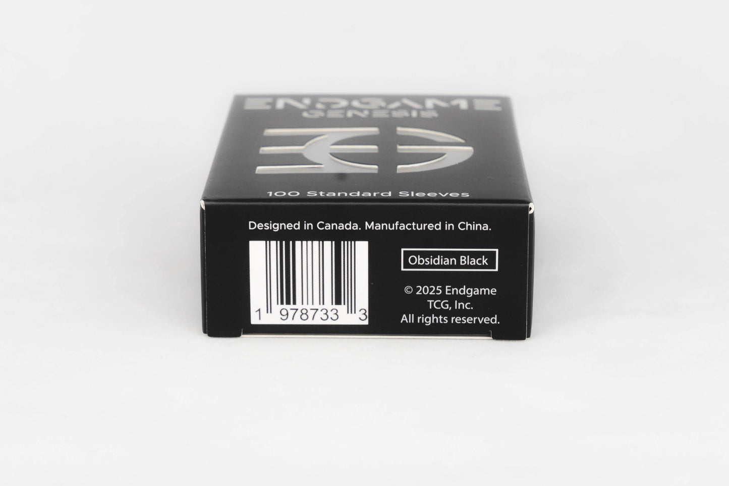 ENDGAME: GENESIS Standard Size Sleeves - Obsidian Black