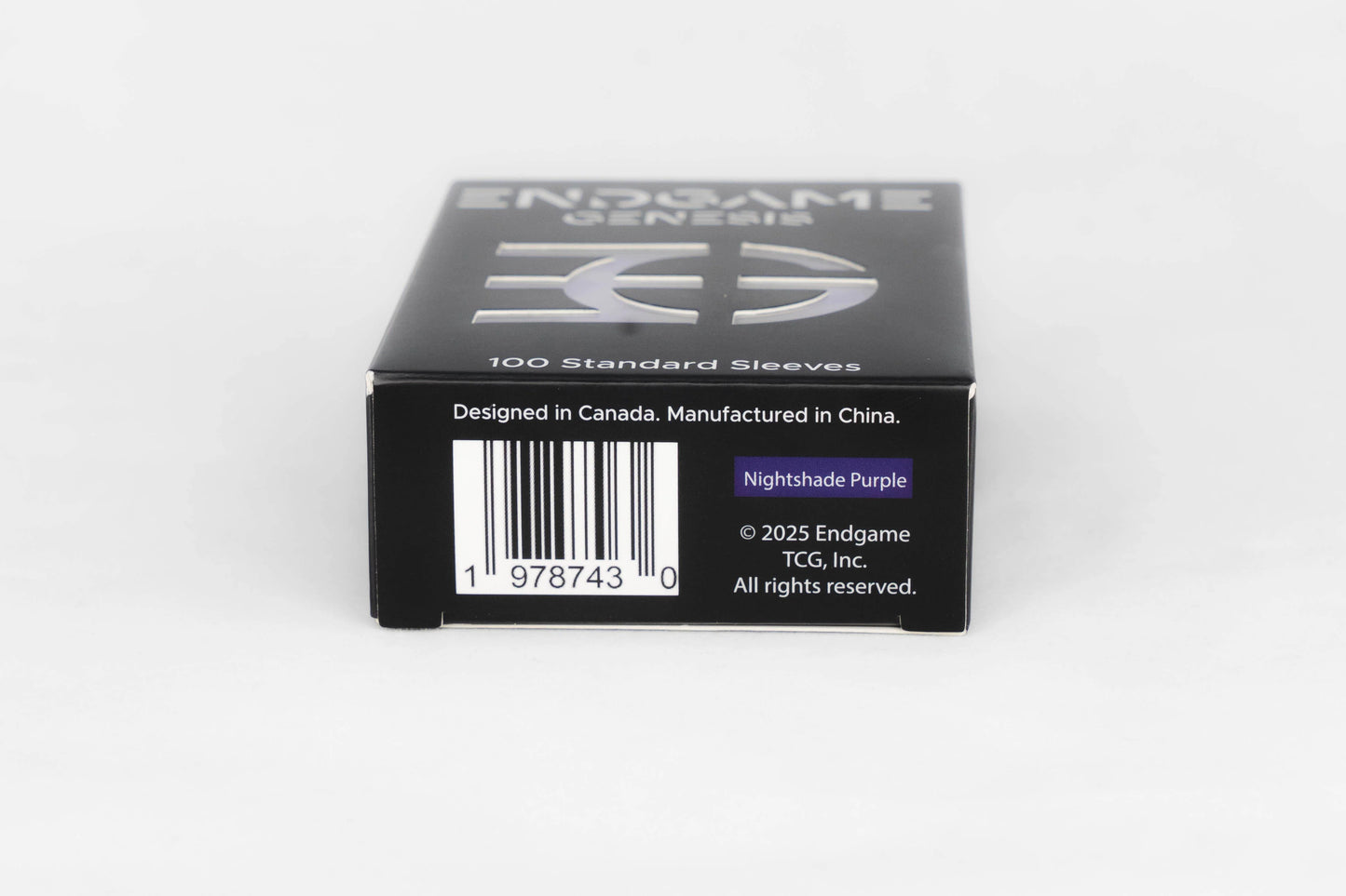 ENDGAME: GENESIS Standard Size Sleeves - Nightshade Purple
