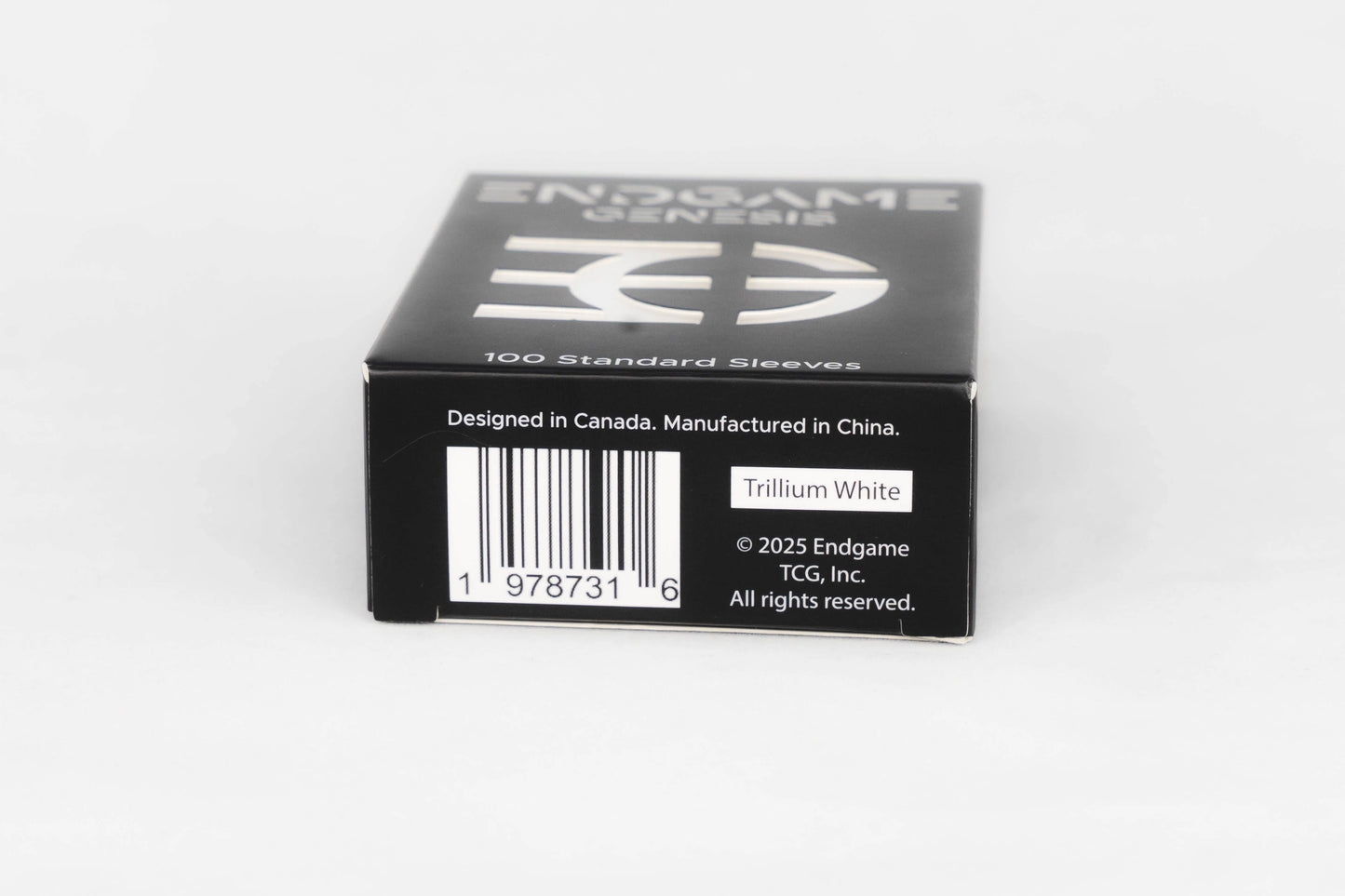 ENDGAME: GENESIS Standard Size Sleeves - Trillium White