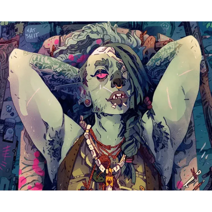 Eat the Reich Softcover RPG Book – Neon Green