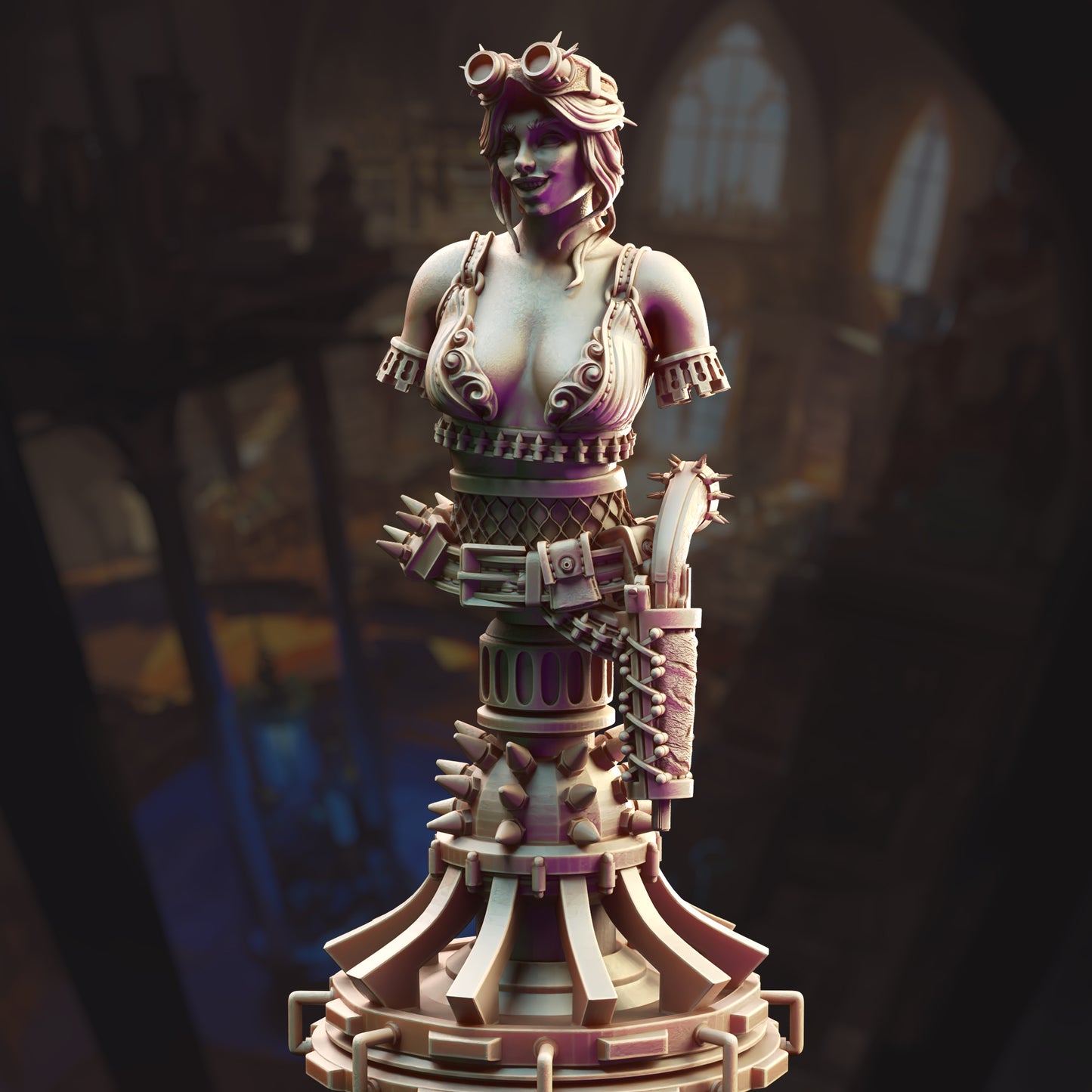 Eryial of Arvere – Unhinged Explosives Enthusiast (Bust)