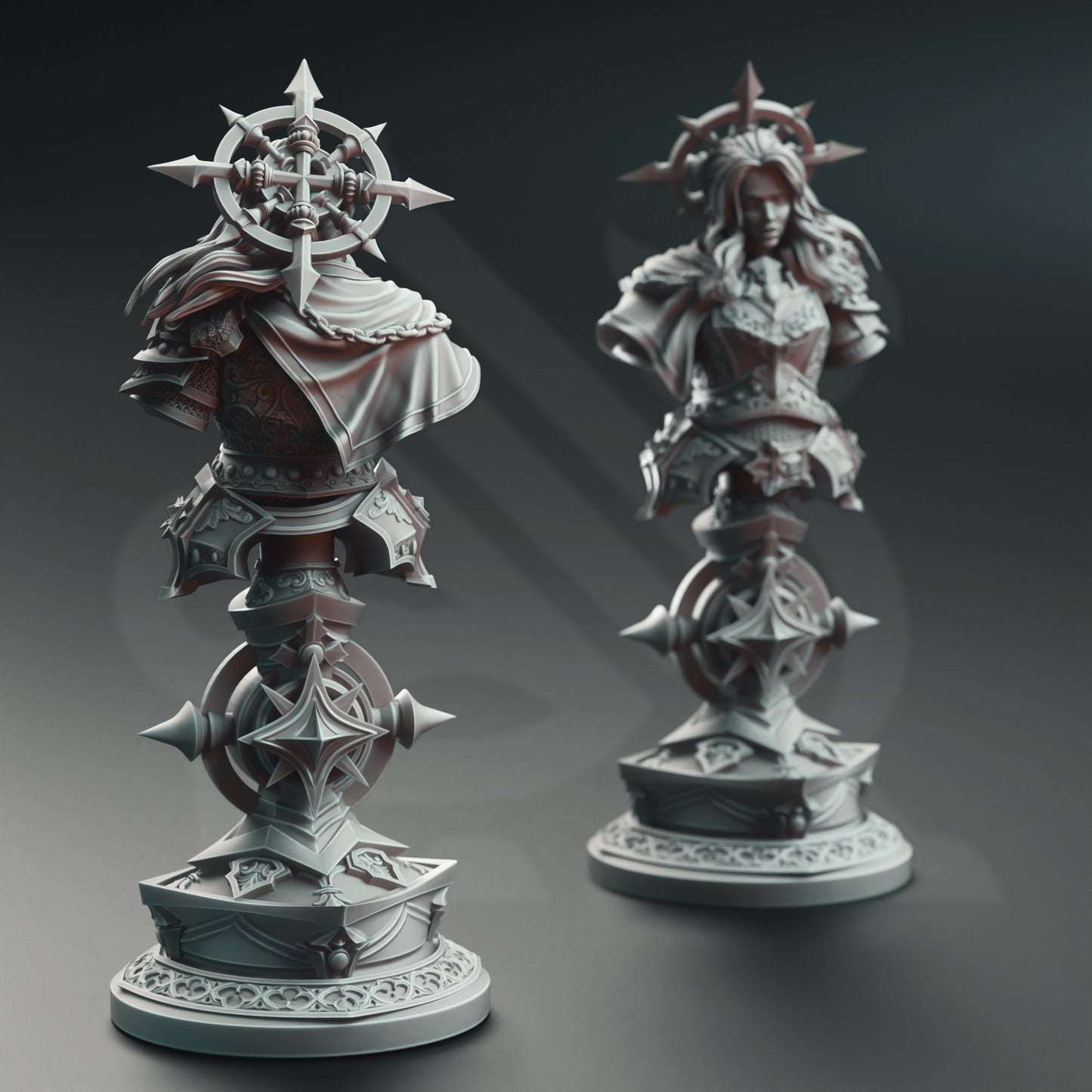 Johanna Saffron the Scorned – Vengeance Paladin (Bust)