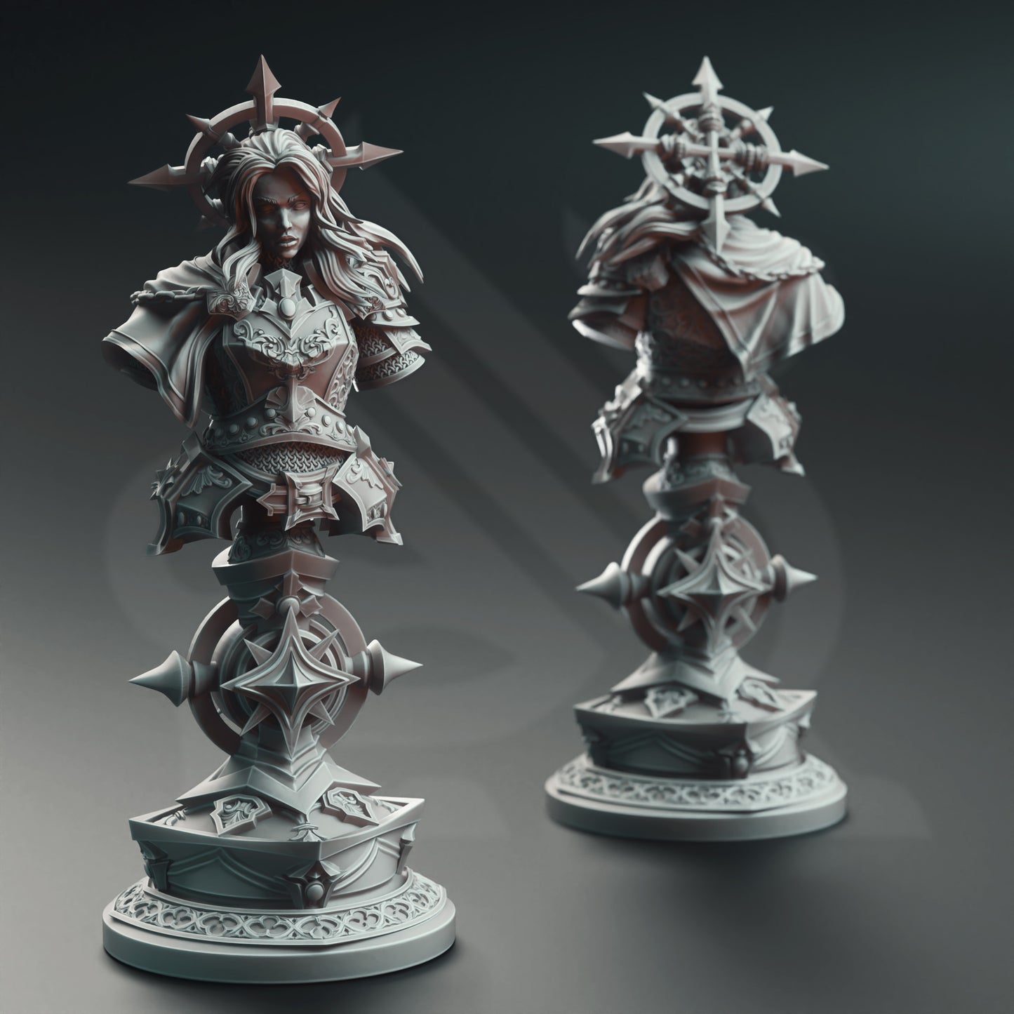 Johanna Saffron the Scorned – Vengeance Paladin (Bust)