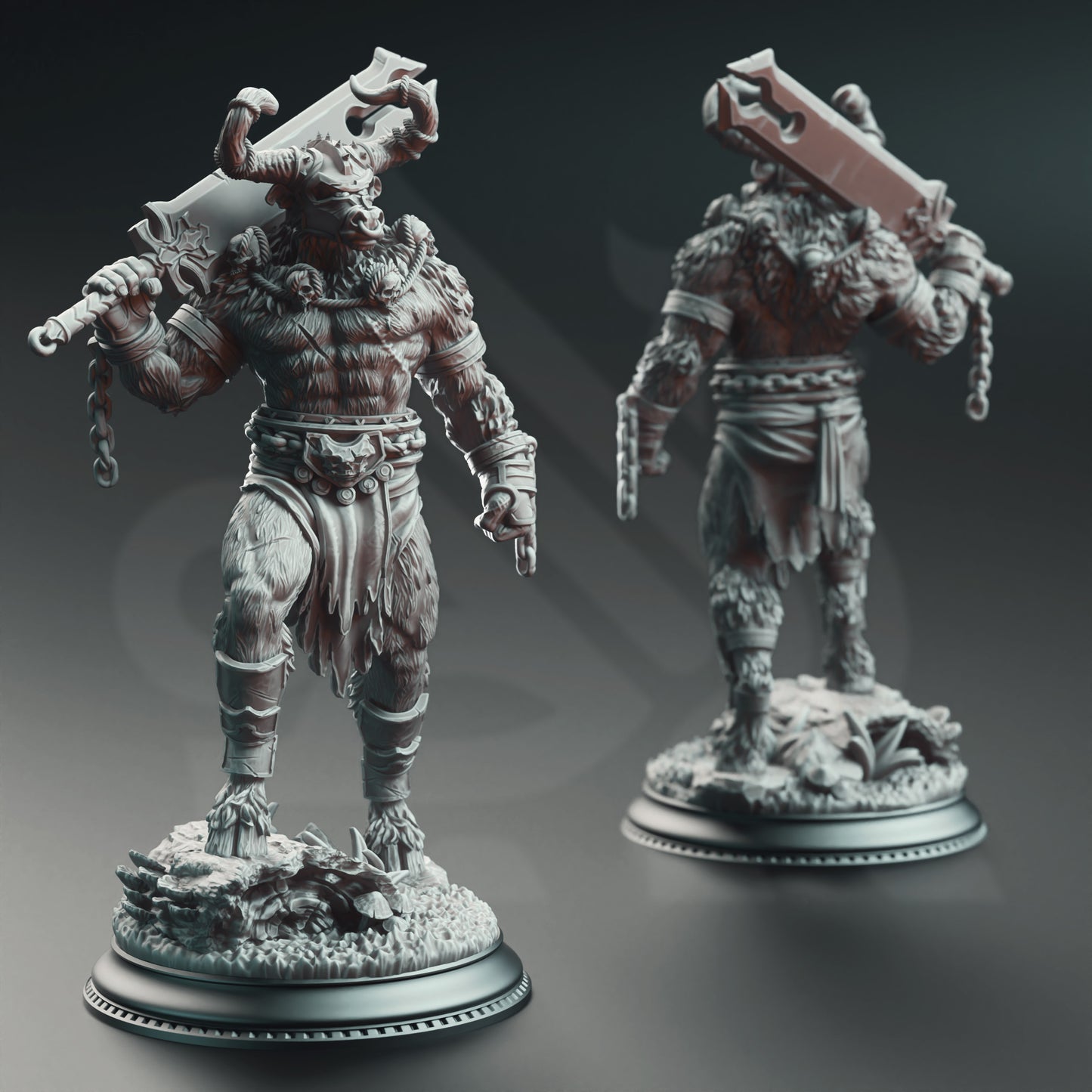 Minotaurs of the Labyrinth’s Depths