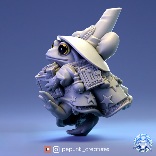 Frog Wizardess Ribbitta Tomatina