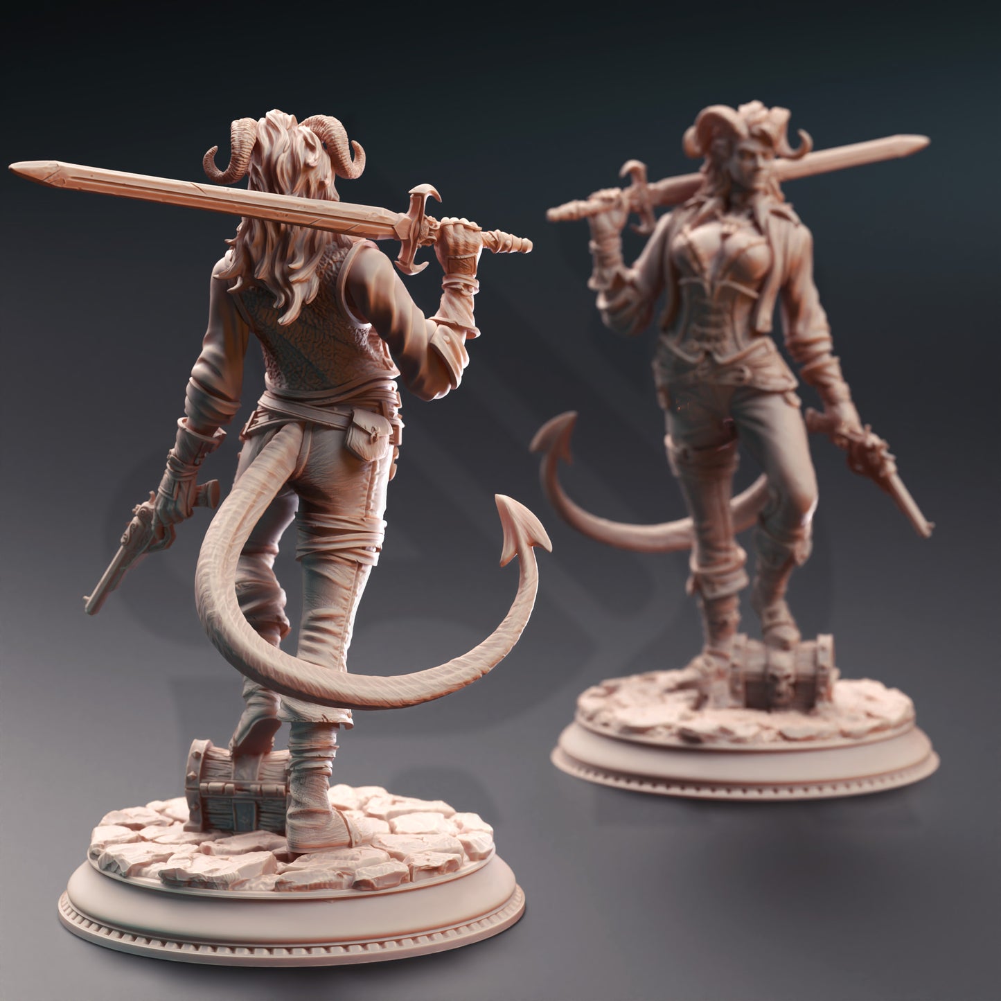 Syntheia the Daring – Tiefling Scoundrel