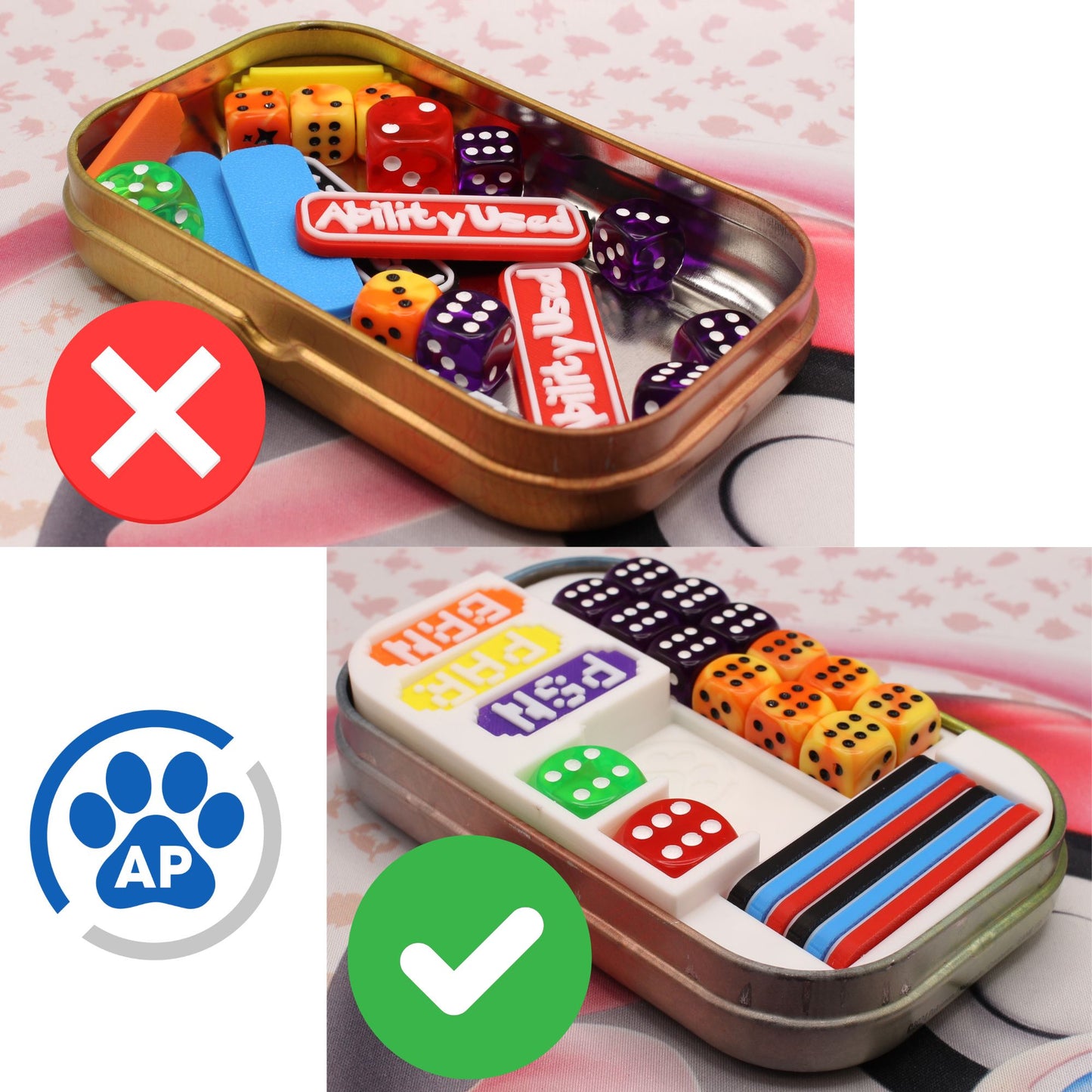Pokemon TCG Tin Insert