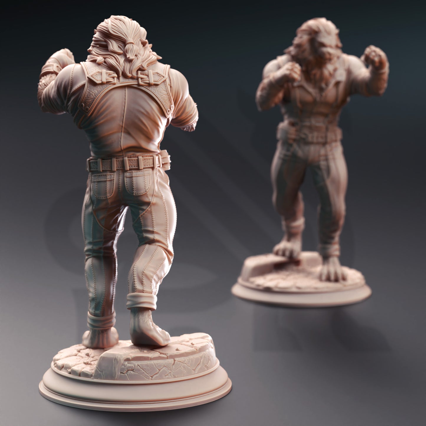 Vaa’dren Snowmane – Lionfolk Bouncer