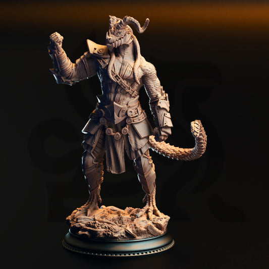 Vaakrin Steeljaw – Black Dragonkin Fighter