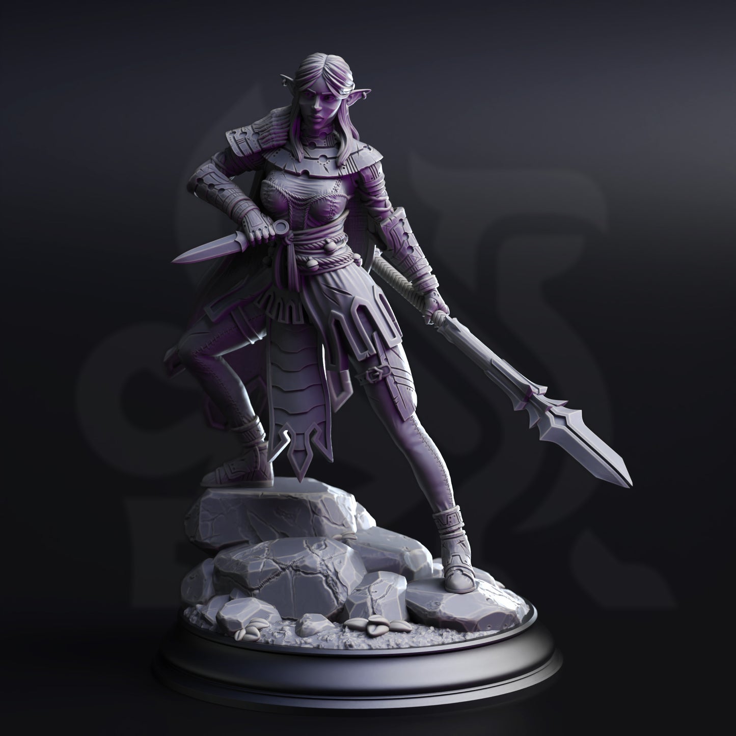 Vixa Indwynath – Drow Pathfinder of the Deep