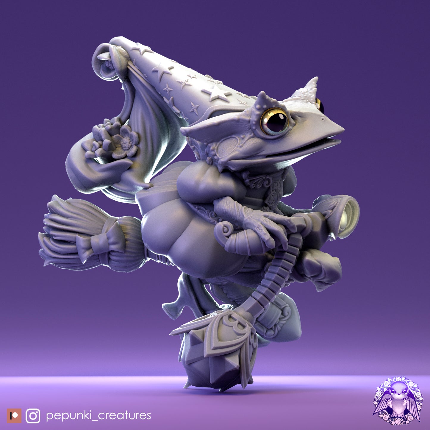 Wizardess Frog