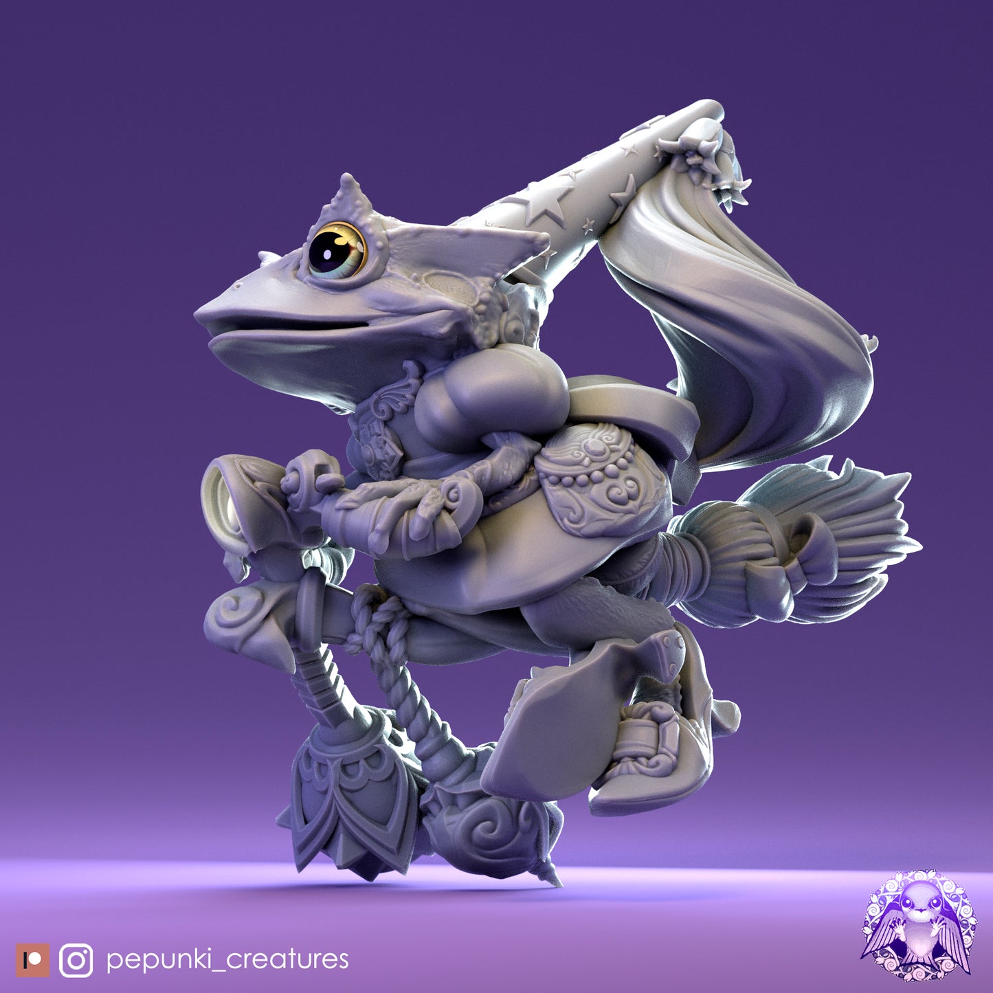 Wizardess Frog