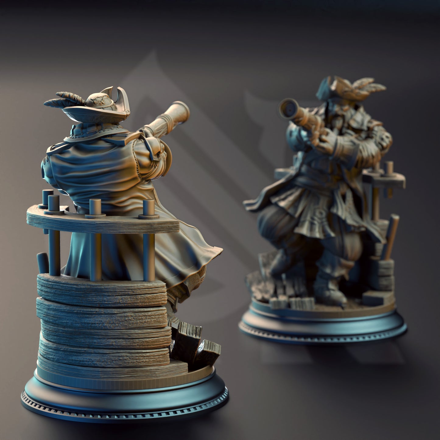 Baradin Blackbeard – Captain of the Gilded Seahorse