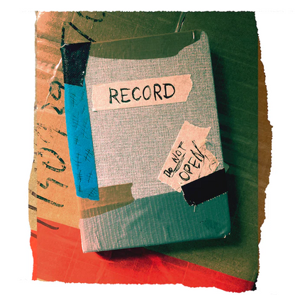 Don't Play This Game - Cursed Record Notebook