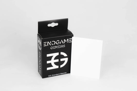 ENDGAME: GENESIS Standard Size Sleeves - Trillium White