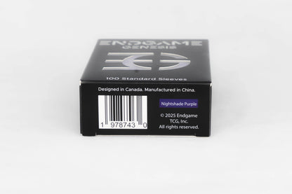 ENDGAME: GENESIS Standard Size Sleeves - Nightshade Purple