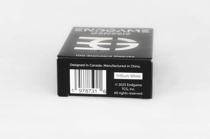 ENDGAME: GENESIS Standard Size Sleeves - Trillium White
