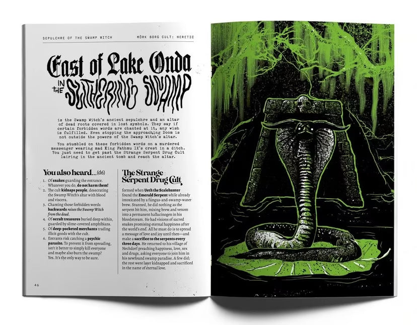 Mork Borg – Cult Heretic Softcover