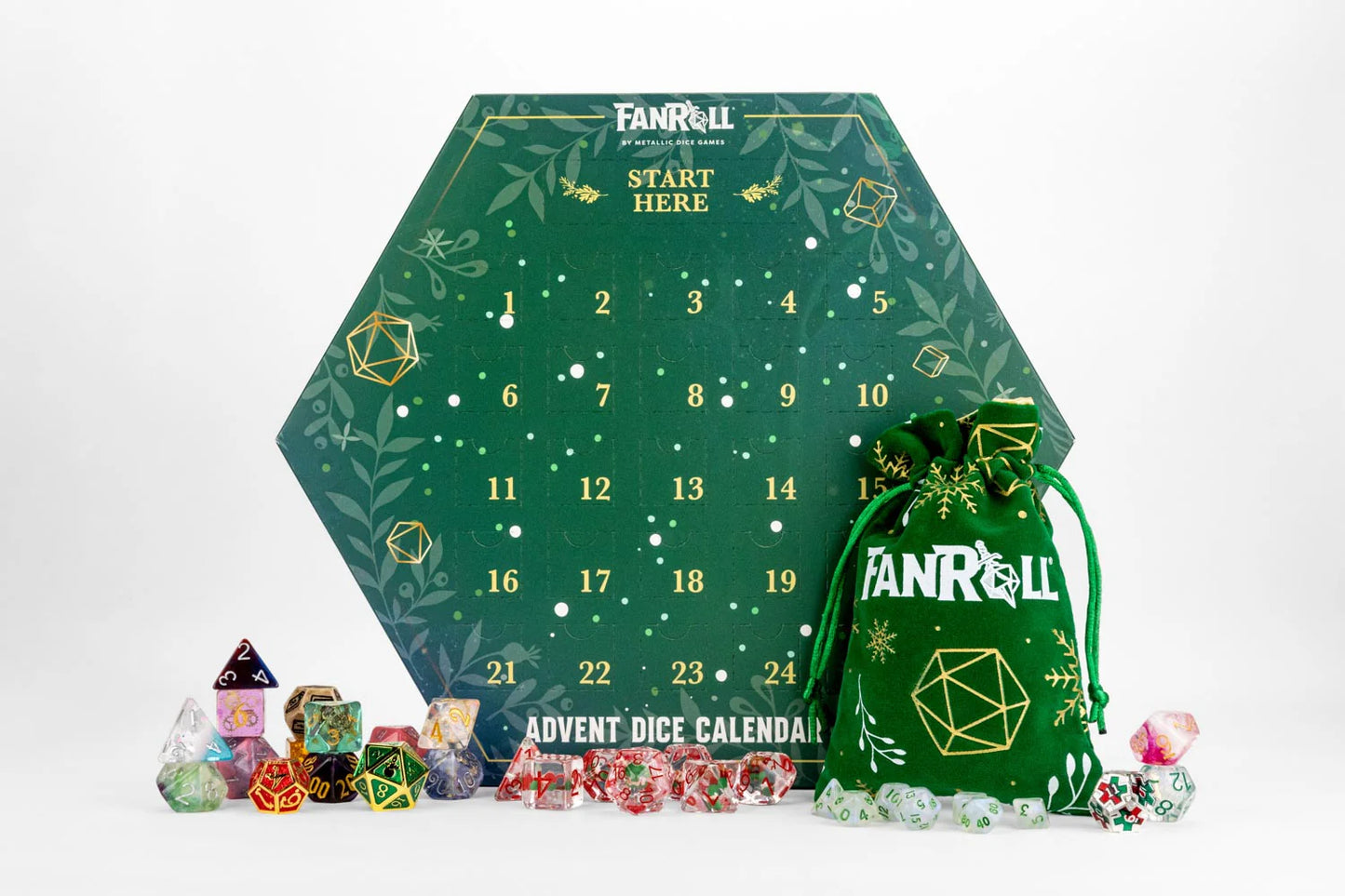FanRoll Holiday Dice Advent Calendar 2025