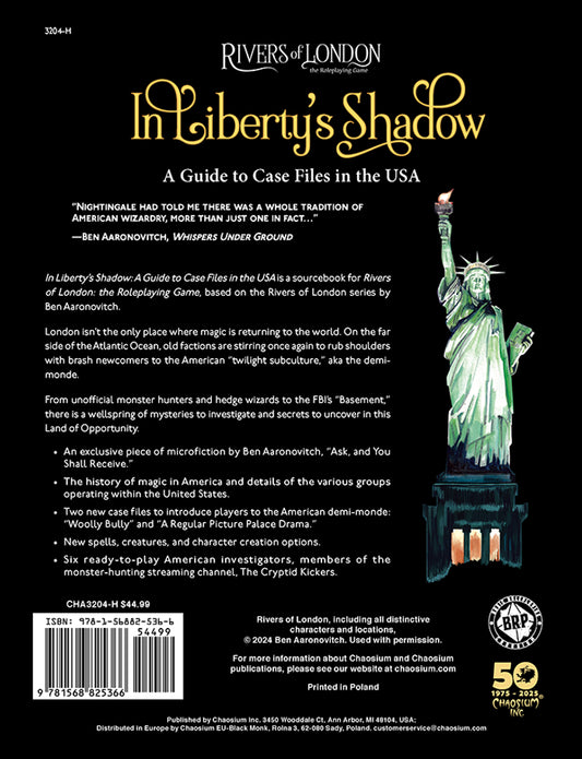 Rivers of London: In Liberty's Shadow - Hardcover
