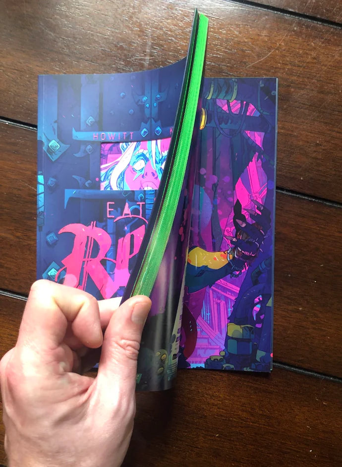 Eat the Reich Softcover RPG Book – Neon Green