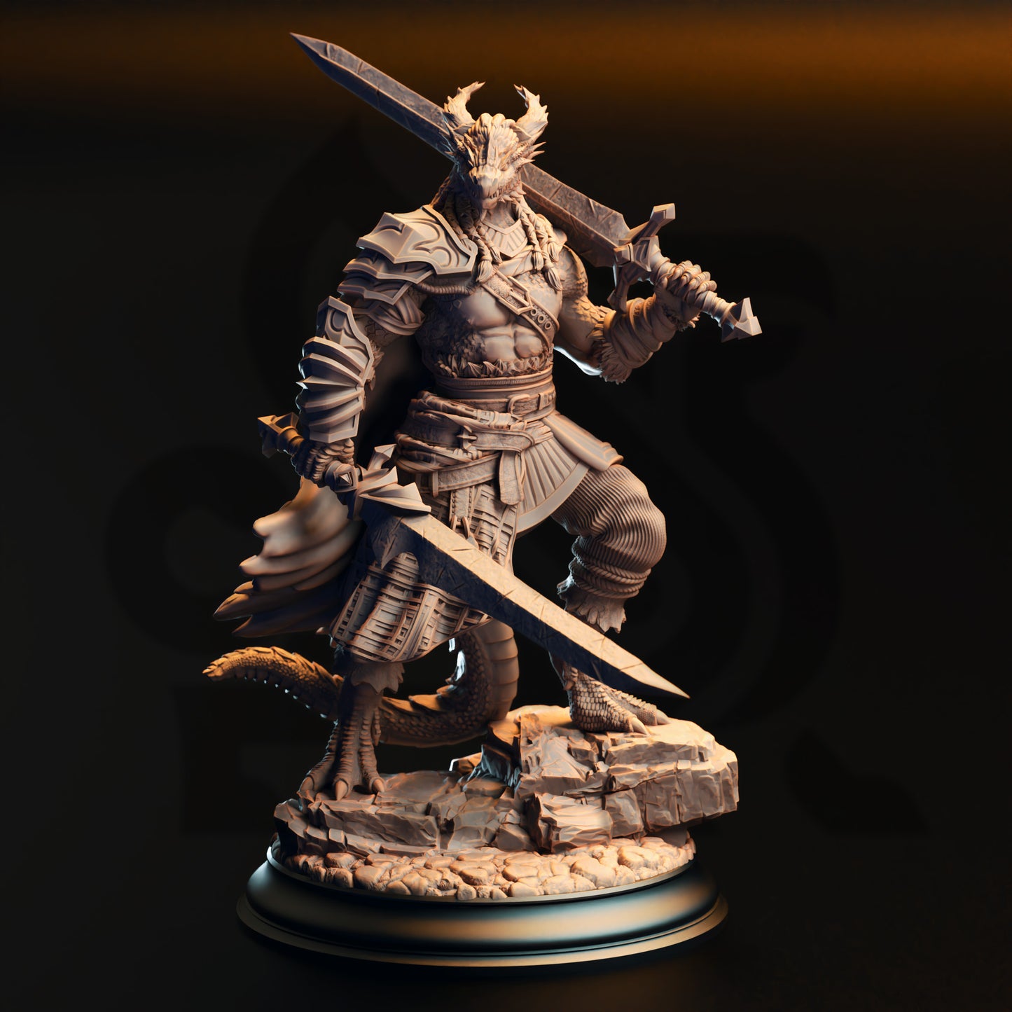 Skraa Dark-Eye – Black Dragonkin Barbarian