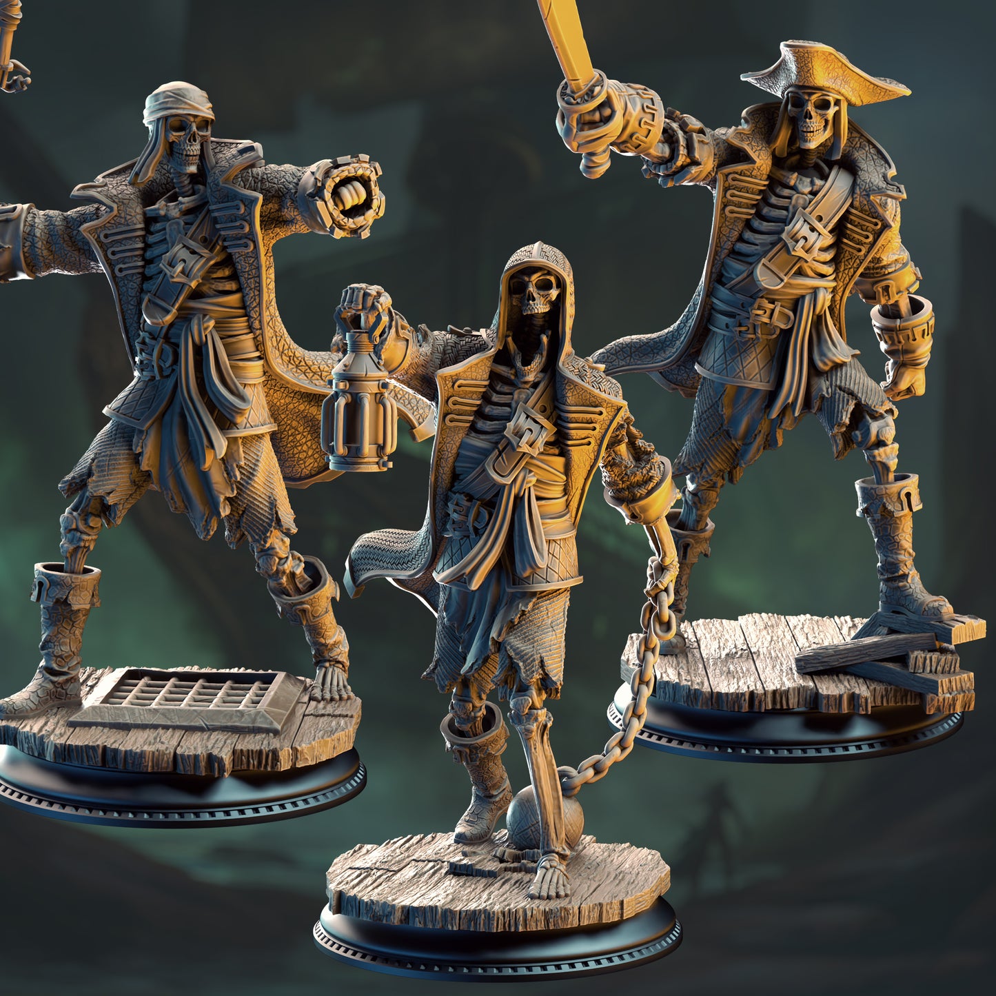 Undying Scallywags – Crew of the Damned Galleon